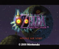 une photo d'Ã©cran de The Legend of Zelda - Majora s Mask sur Nintendo 64
